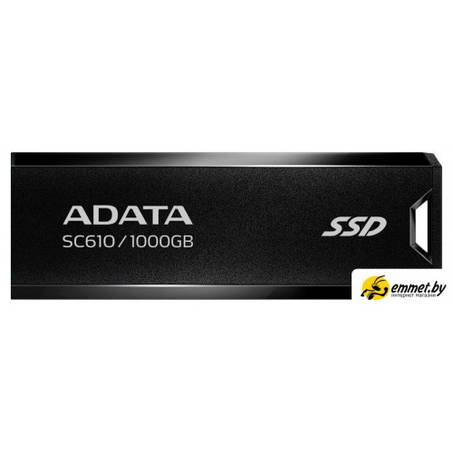 Внешний накопитель ADATA SC610 1TB SC610-1000G-CBK/RD