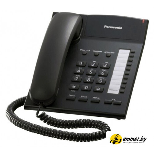 Проводной телефон Panasonic KX-TS2382UAB (черный)