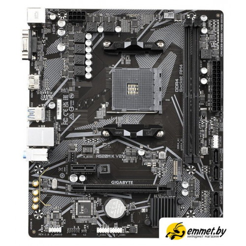 Материнская плата Gigabyte A520M K V2 (rev. 1.1)