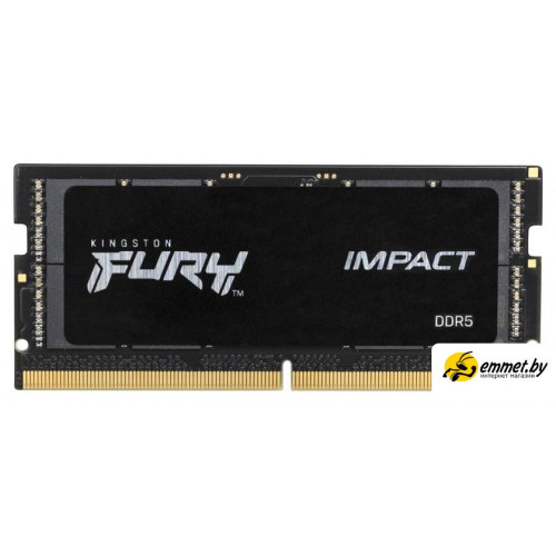 Оперативная память Kingston FURY Impact 32ГБ DDR5 SODIMM 5600 МГц KF556S40IB-32
