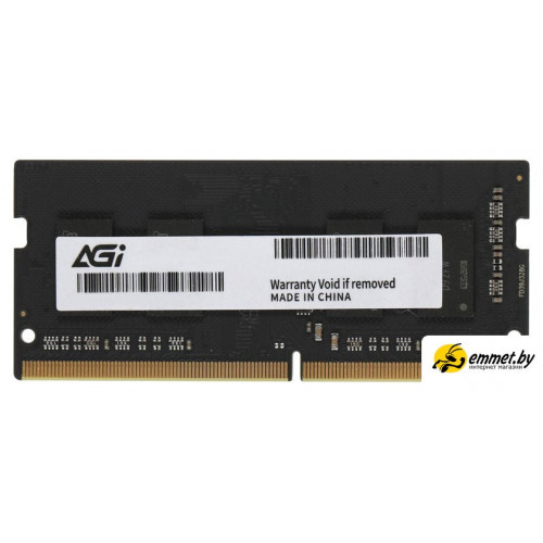 Оперативная память AGI 8ГБ DDR4 SODIMM 3200 МГц AGI320008SD138