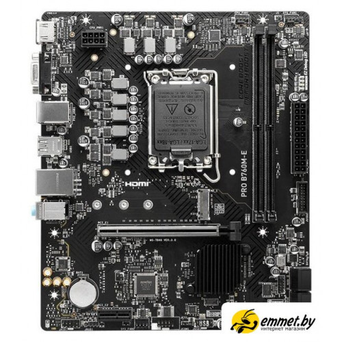 Материнская плата MSI Pro B760M-E