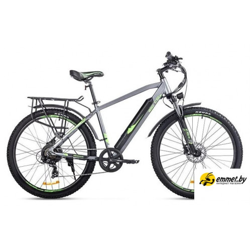 Электровелосипед Eltreco XT 850 Pro (серый/зеленый)