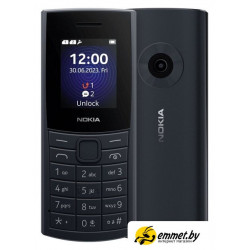 Кнопочный телефон Nokia 110 4G Dual SIM (темно-синий)