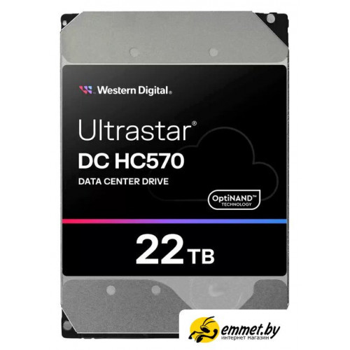 Жесткий диск WD Ultrastar DC HC570 22TB WUH722222AL5204