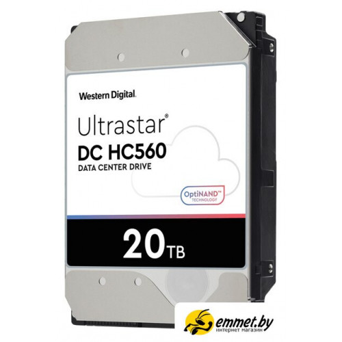 Жесткий диск WD Ultrastar DC HC560 20TB WUH722020BL5204