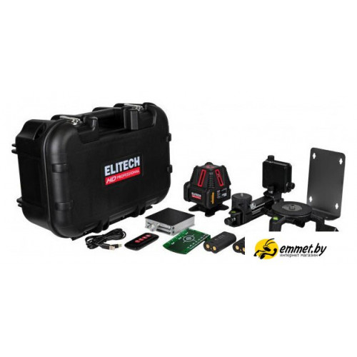 Лазерный нивелир ELITECH HD Professional HD LN 8D Green 204735