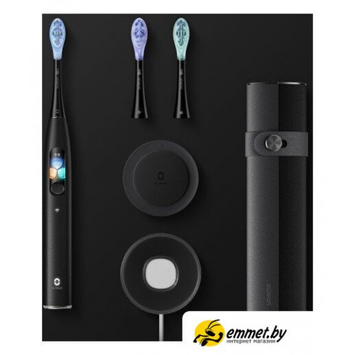 Электрическая зубная щетка Oclean X Ultral Set (черный)