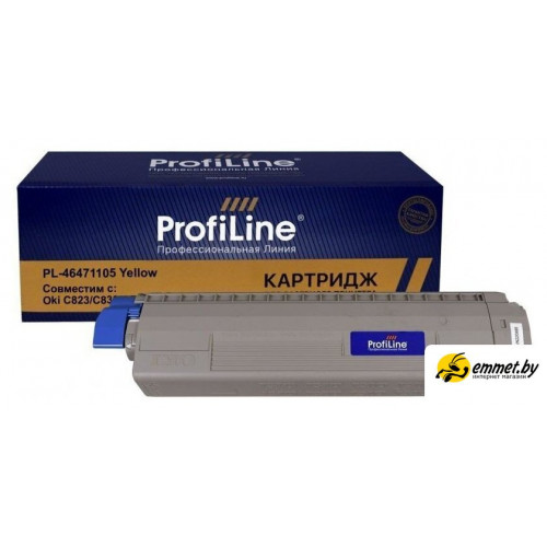 Картридж ProfiLine PL-46471105-Y (аналог Oki 46471105 Y)