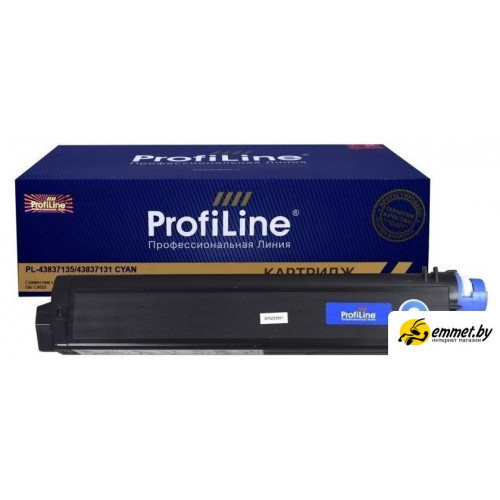 Картридж ProfiLine PL-43837135/43837131-C (аналог Oki 43837135)