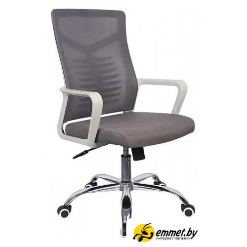 Офисное кресло SitUp Delta grey chrome (сетка grey/grey)