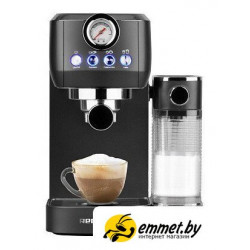 Рожковая кофеварка Redmond (Редмонд) CM702 (черный/хром) Рожковая кофеварка Redmond (Редмонд) CM702 (черный/хром)