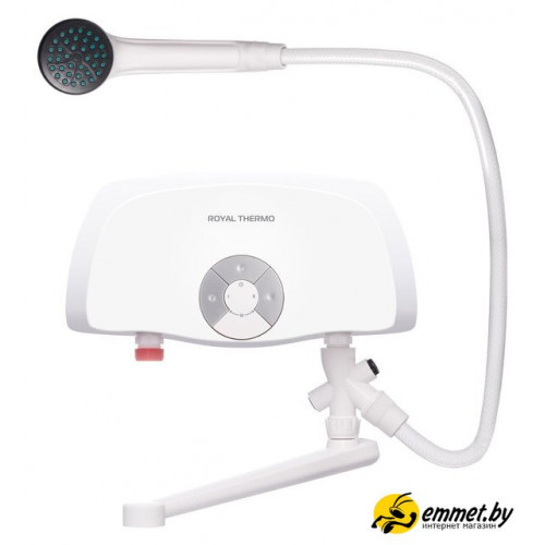 Проточный электрический водонагреватель кран+душ Royal Thermo Smartfix TS 6.5 кВт (кран+душ)