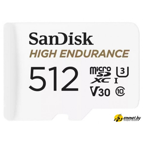 Карта памяти SanDisk High Endurance microSDXC SDSQQNR-512G-GN6IA 512GB