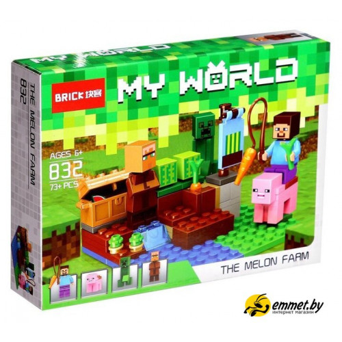 Конструктор Brick Мой мир 7846687