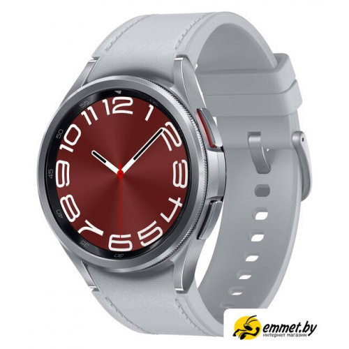 Умные часы Samsung Galaxy Watch6 Classic 43 мм LTE (серебристый)