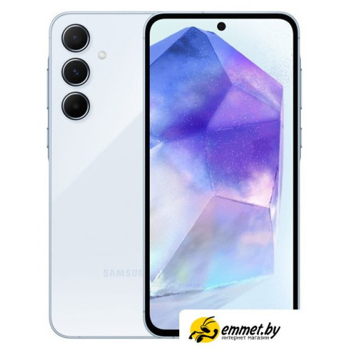 Телефон Samsung Galaxy A55 SM-A556E 8GB/128GB (голубой)