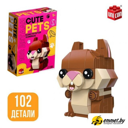 Конструктор Unicon Cute pets. Хомячок 9278947