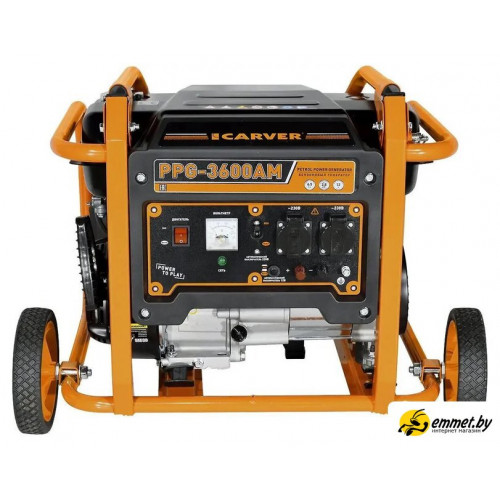Бензиновый генератор Carver PPG-3600AM