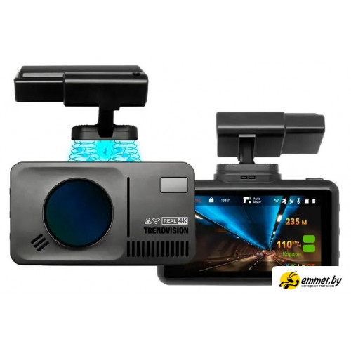 Видеорегистратор-радар детектор-GPS информатор (3в1) TrendVision DriveCam Real 4K Signature