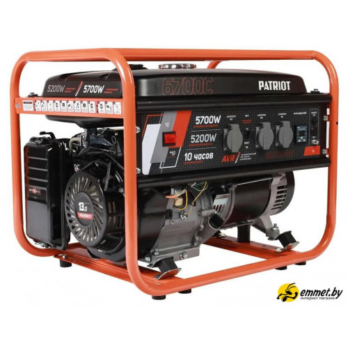 Бензиновый генератор Patriot GRS 6700C