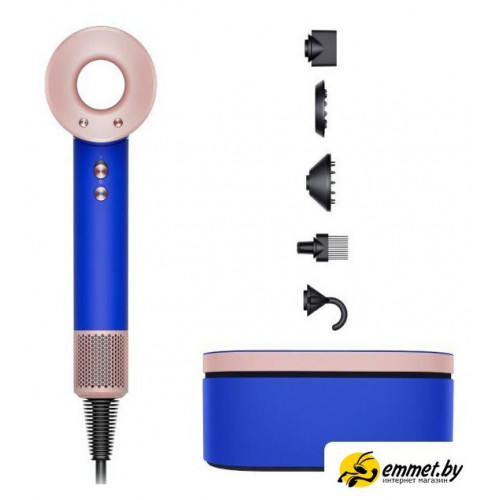 Фен Dyson HD07 Supersonic (евровилка, синие румяна)