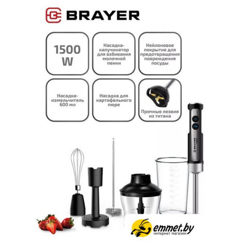 Погружной блендер Brayer BR1256