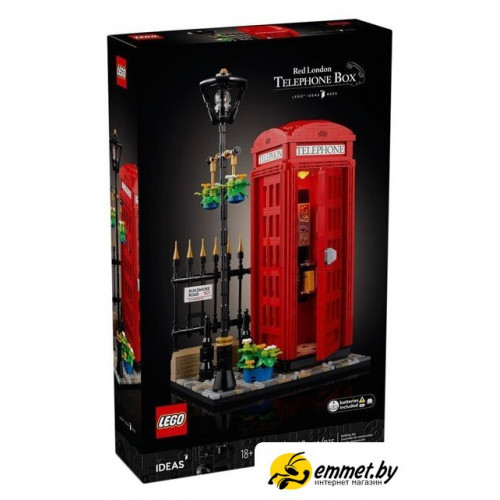 Конструктор LEGO Ideas 21347 Красная лондонская телефонная будка