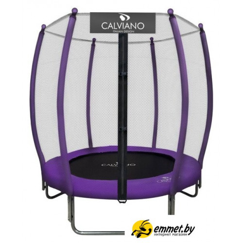 Батут Calviano Outside Master Purple 140 см - 4.5ft (внешняя сетка, без лестницы)