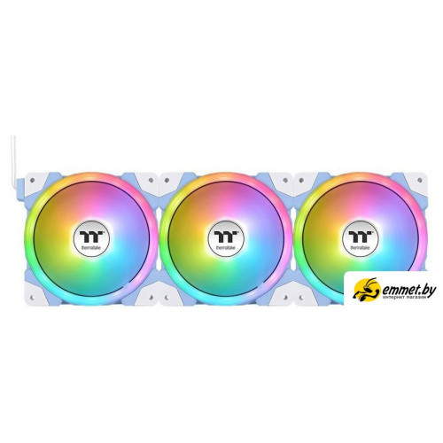 Комплект вентиляторов для корпуса Thermaltake Swafan EX12 ARGB Hydrangea Blue TT Premium Edition 3-Fan Pack CL-F183-PL12BU-A