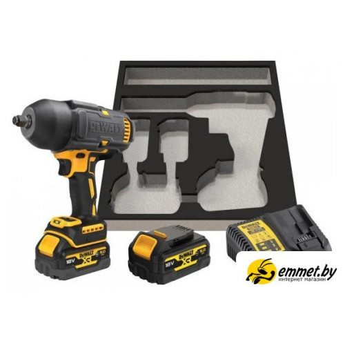 Гайковерт DeWalt DCF900P2G (с 2-мя АКБ, ложемент)