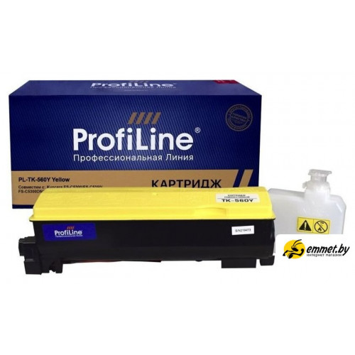 Картридж ProfiLine PL-TK-560Y (аналог Kyocera TK-560Y-Y-WC)