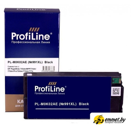 Картридж ProfiLine PL-M0K02AE №991XL (аналог HP M0K02AE_BK)