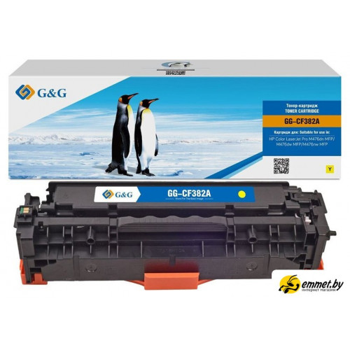Картридж G&G GG-CF382A (аналог HP CF382A)