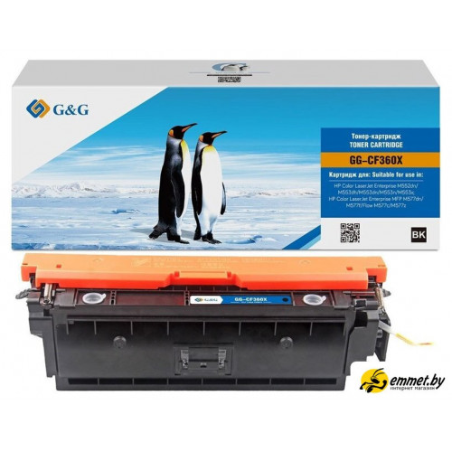 Картридж G&G GG-CF360X (аналог HP CF360X)
