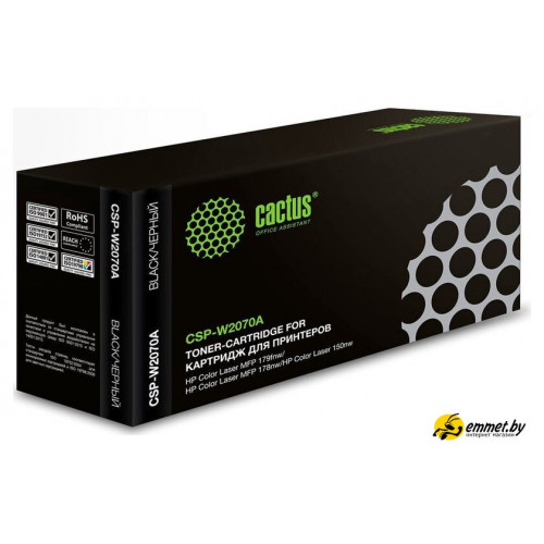 Картридж CACTUS CSP-W2070A (аналог HP W2070A)