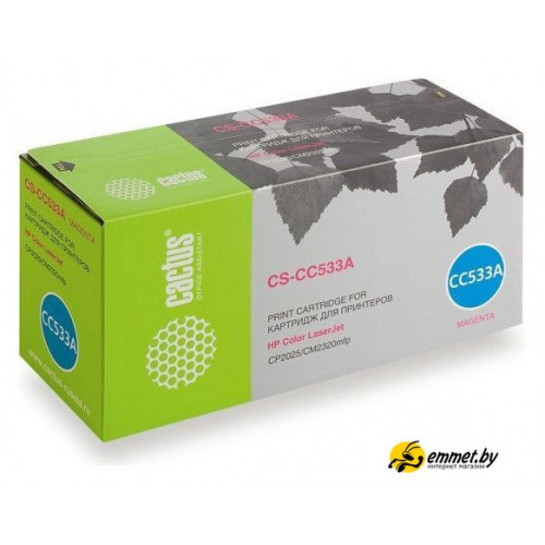 Картридж CACTUS CS-CC533A (аналог HP CC533A)
