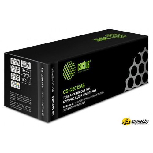 Картридж CACTUS CS-Q2612AS (аналог HP Q2612AS)