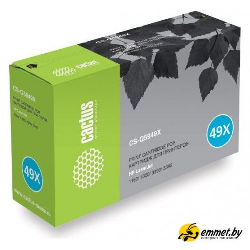 Картридж CACTUS CS-Q5949X (аналог HP Q5949X)
