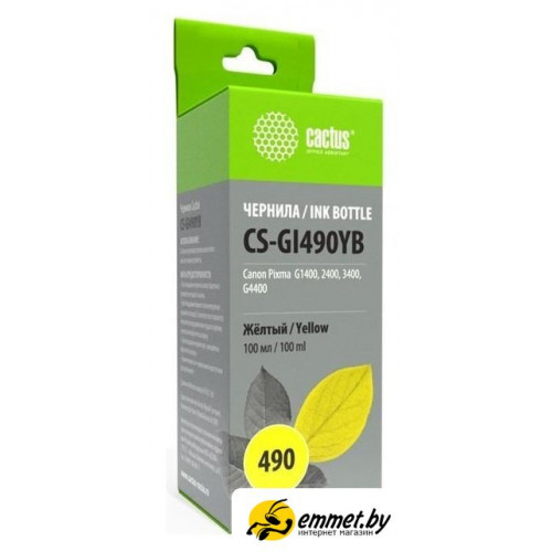 Чернила CACTUS CS-GI490YB