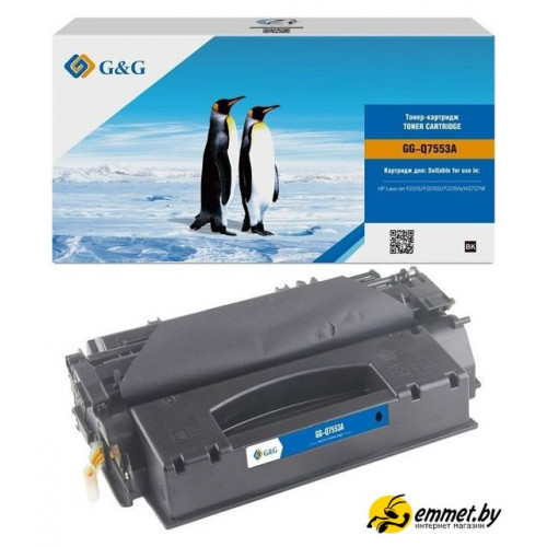 Картридж G&G GG-Q7553A (аналог HP Q7553A)
