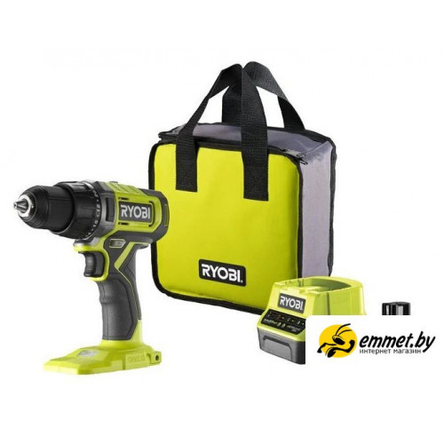 Дрель-шуруповерт Ryobi RDD18-1C20S 5133005519 (с 1-им АКБ 2 Ач, сумка)