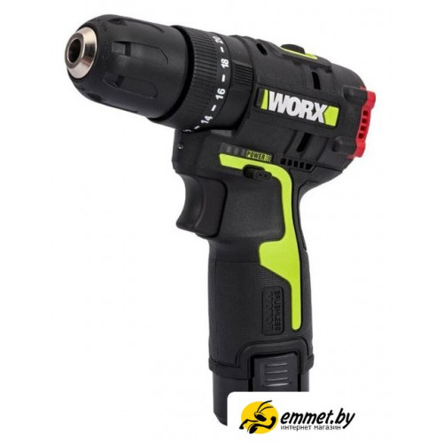 Ударная дрель-шуруповерт Worx Professional WU131X (с 2-мя АКБ, сумка)