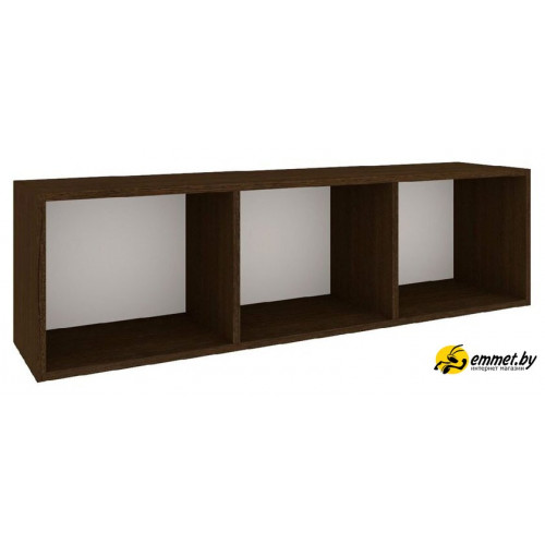 Полка Кортекс-мебель Бинго 120x35 (венге)