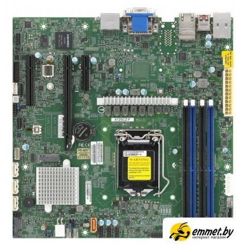 Материнская плата Supermicro MBD-X12SCZ-F-B