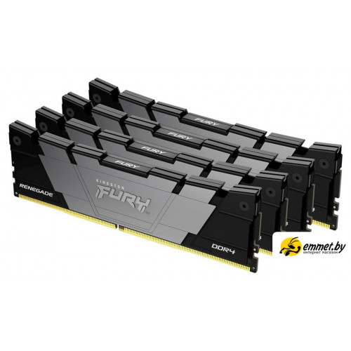 Оперативная память Kingston FURY Renegade 4x8ГБ DDR4 3200 МГц KF432C16RB2K4/32