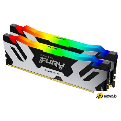 Оперативная память Kingston FURY Renegade RGB 2x48ГБ DDR5 6400МГц KF564C32RSAK2-96