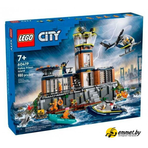 Конструктор LEGO City 60419 Полицейская тюрьма на острове