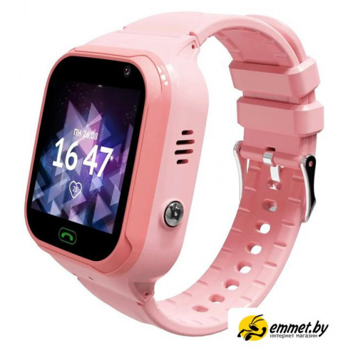 Детские умные часы Aimoto Omega 4G (розовый)