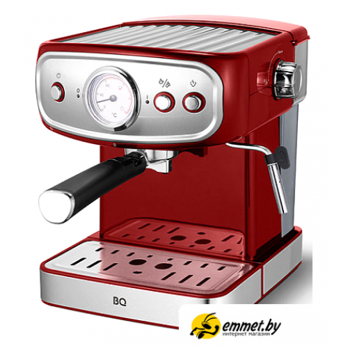 Рожковая кофеварка BQ CM1006 (красный)
